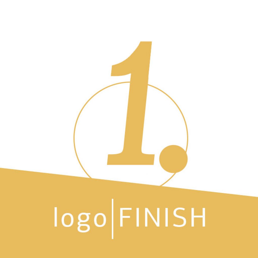 Első logótervezési csomag, Logó Finish néven.