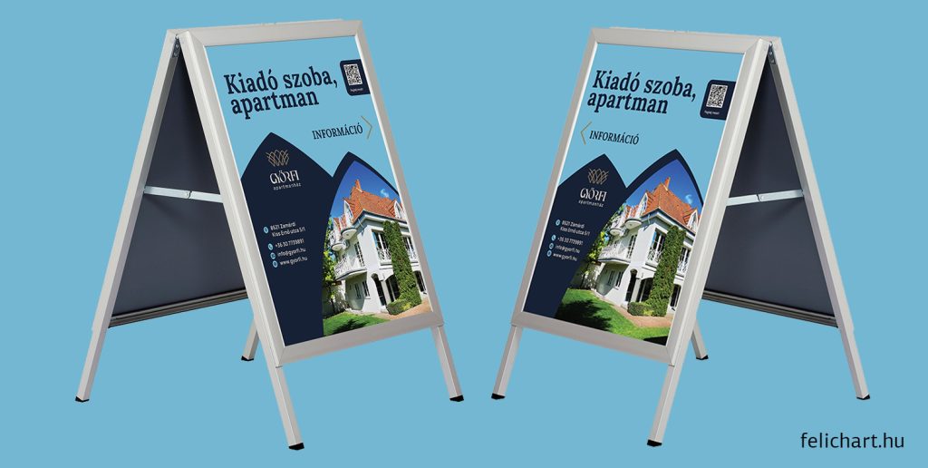 Egyedi megállítótábla tervezés Felichart Design szabadúszó grafikustól, figyelemfelkeltő dizájnnal.